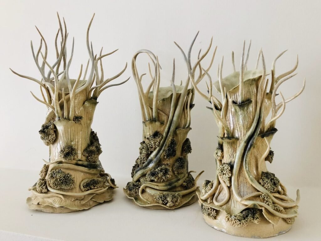 Forêt d'Emeraude - Art - Céramique - Ceramic - Sculpture - Nature - Arbre - Tree