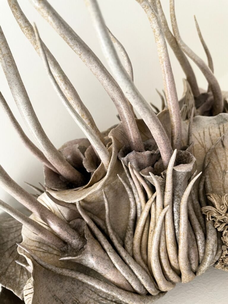 Sculpture ceramique arborescences